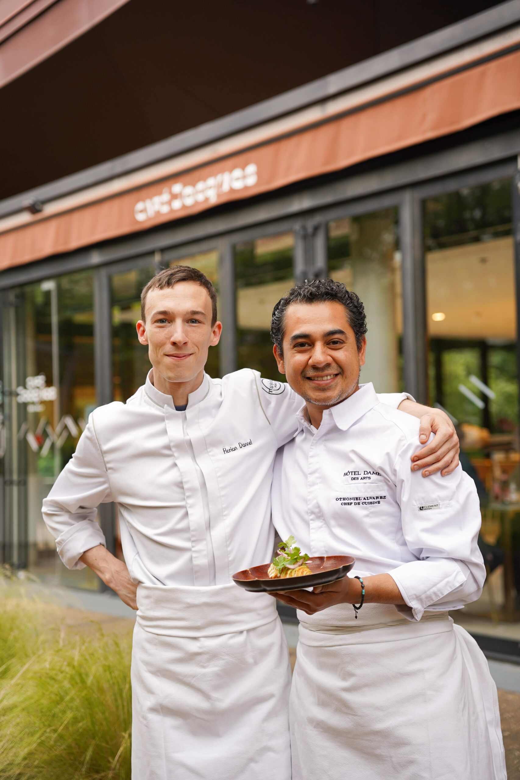 DSC03685 Florian Dannel et Chef Othoniel Alvarez Castañeda © Musiam Paris (1)