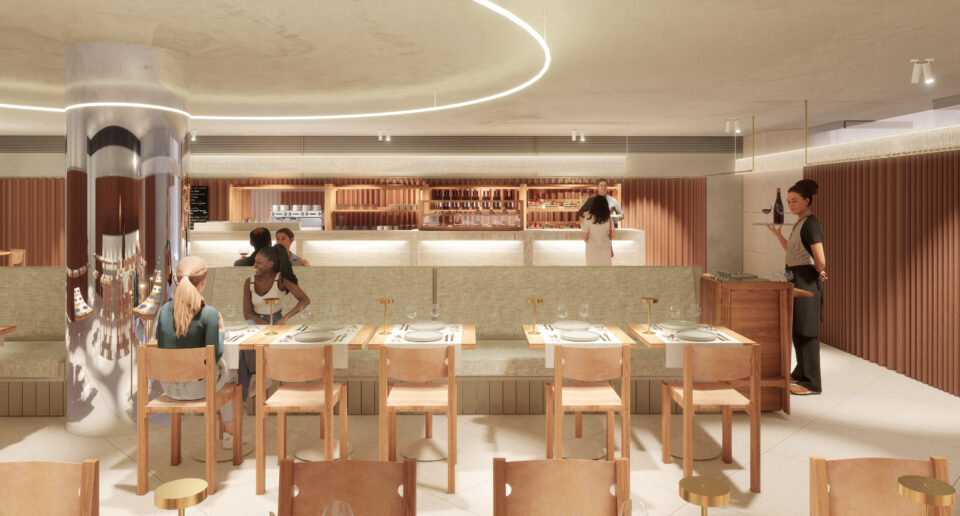 Bistrot Café Pyramide ©Musiam Paris